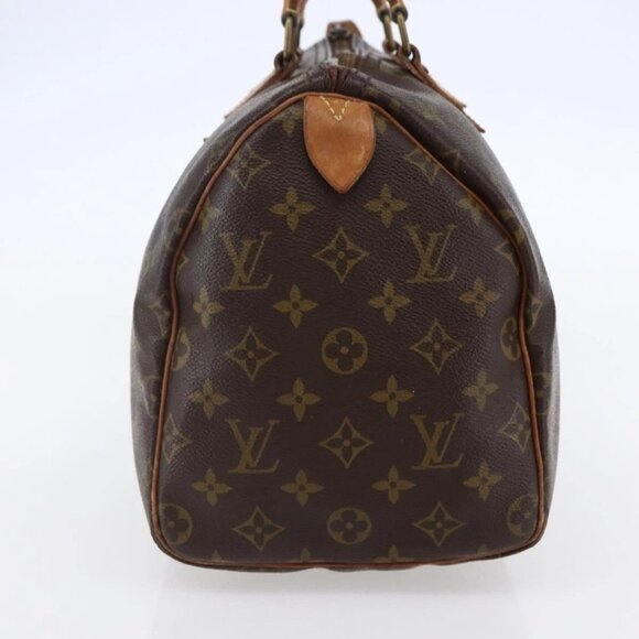 LOUIS VUITTON Monogram Speedy 30 Hand Bag M41526 LV Auth 145914 - Picture 6 of 16